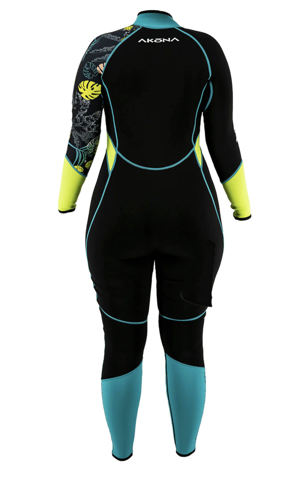 AKONA Women's Tropic Front-Zip Full Wetsuit 3/2mm